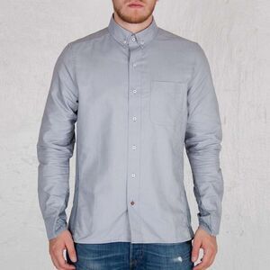 NIKE Men's NSW Sportswear Button Down Run Shirt Jacket SIZE LARGE Gray